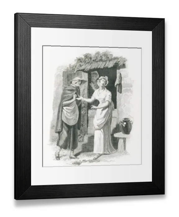 Framed Print : Fortune Teller Framed Print : Fortune Teller