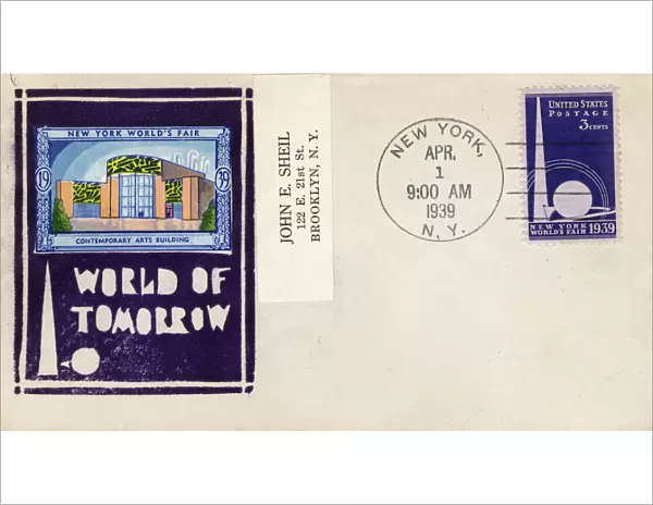 New York Worlds Fair - First Day Cover