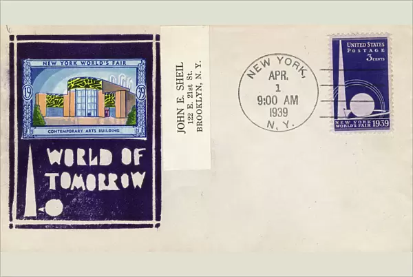 New York Worlds Fair - First Day Cover