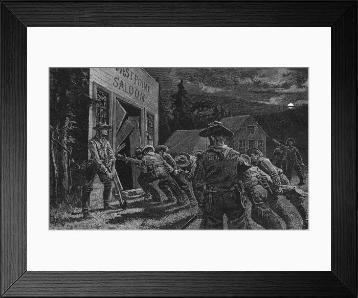 Framed Print : Rough Cowboys in Town Framed Print : Rough Cowboys in Town
