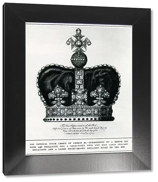 Imperial State Crown of George II, was crowned 1727