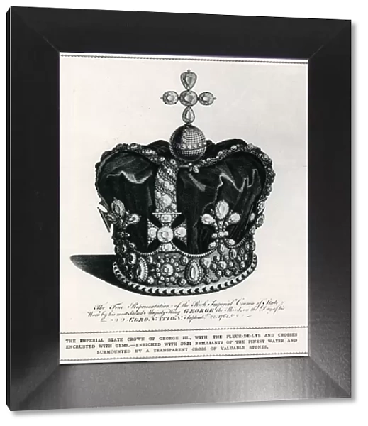 Imperial State Crown of George III, was crowned 1761