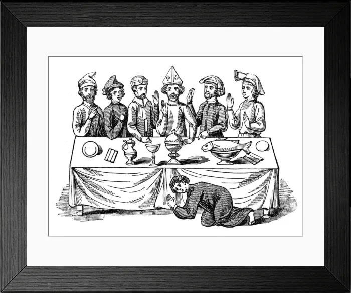Framed Print : Banquet / Medieval / Grace Framed Print : Banquet / Medieval / Grace