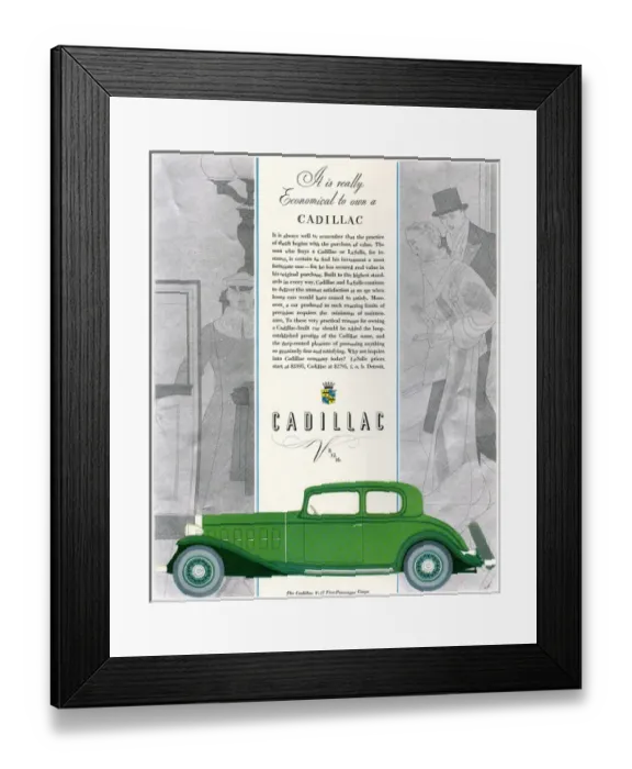 Framed Print : Cadillac 1932 Framed Print : Cadillac 1932
