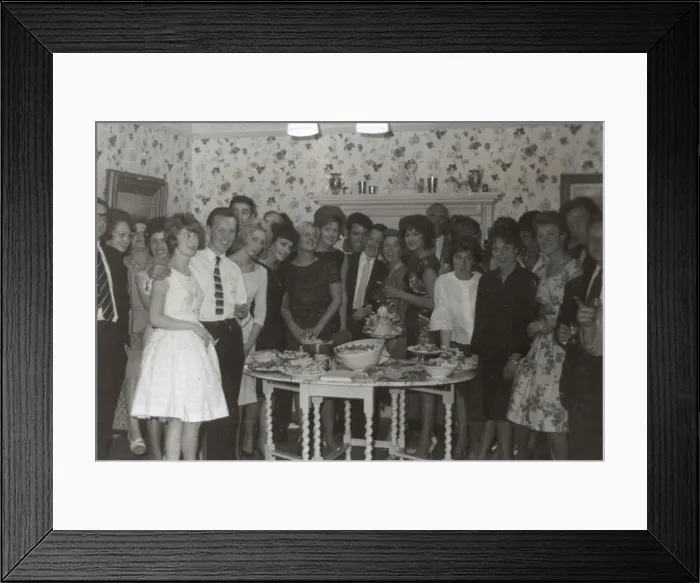 Framed Print : Sychronised Swimming Team, Bournemouth - off-duty party Framed Print : Sychronised Swimming Team, Bournemouth - off-duty party