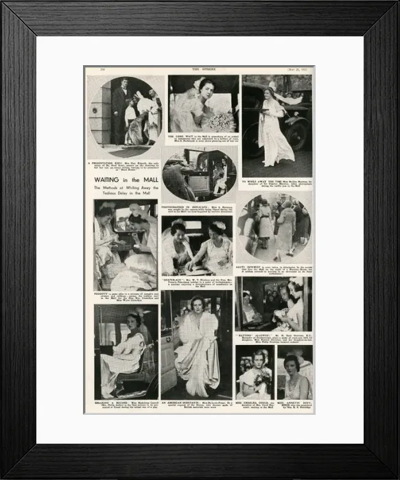 Framed Print : Waiting in the Mall (to be presented at Court) Framed Print : Waiting in the Mall (to be presented at Court)