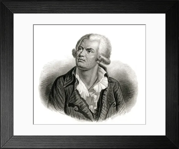 Framed Print : Georges Jacques Danton Framed Print : Georges Jacques Danton