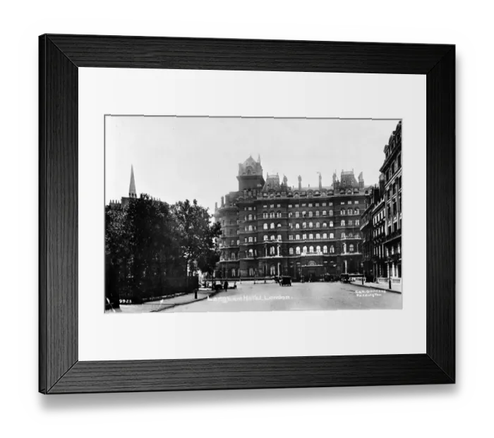 Framed Print : Langham Hotel, Portland Place, London W1 Framed Print : Langham Hotel, Portland Place, London W1