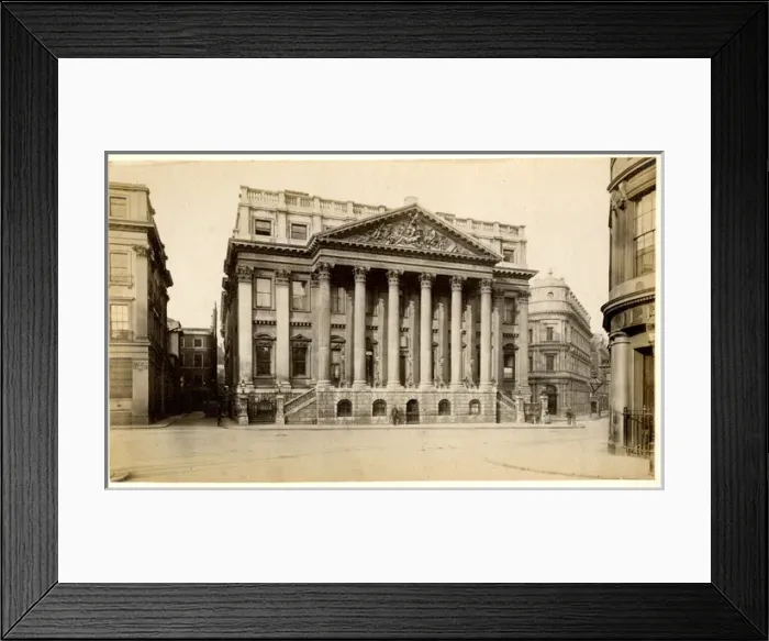 Framed Print : The Mansion House, City of London Framed Print : The Mansion House, City of London