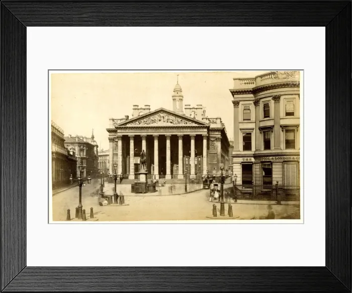 Framed Print : The Royal Exchange, City of London Framed Print : The Royal Exchange, City of London