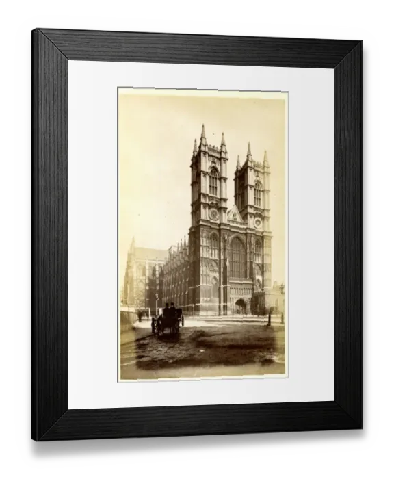 Framed Print : West Tower, Westminster Abbey, London Framed Print : West Tower, Westminster Abbey, London