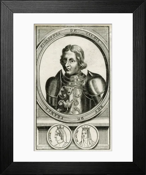 Framed Print : Philippe VI De Valois Framed Print : Philippe VI De Valois