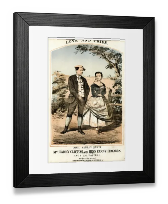 Framed Print : Music cover, Love and Pride Framed Print : Music cover, Love and Pride