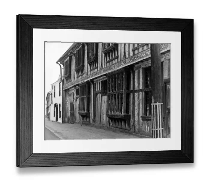 Framed Print : PAYCOCKEs HOUSE / C. 1500 Framed Print : PAYCOCKEs HOUSE / C. 1500