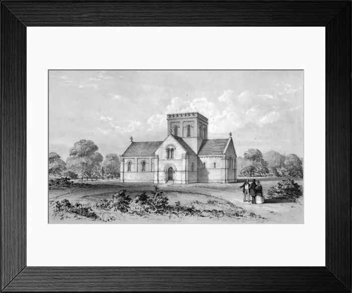 Framed Print : Cove&south Hawley Church Framed Print : Cove&south Hawley Church