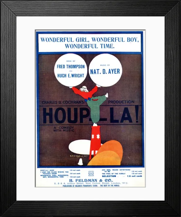 Framed Print : Music cover, Wonderful Girl, Wonderful Boy, Wonderful Time Framed Print : Music cover, Wonderful Girl, Wonderful Boy, Wonderful Time