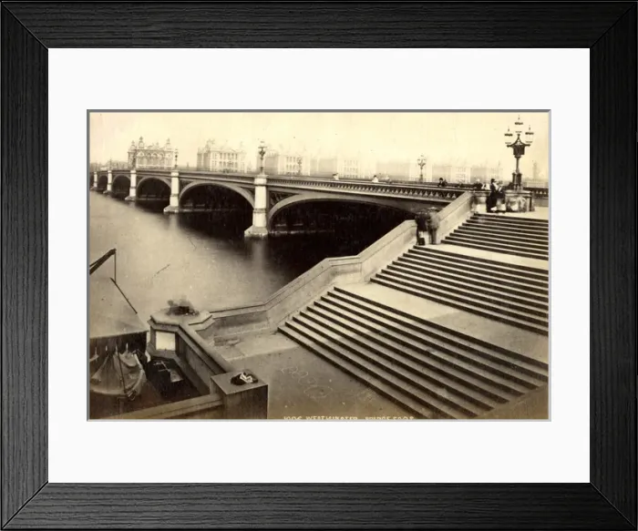 Framed Print : Westminster Bridge, London