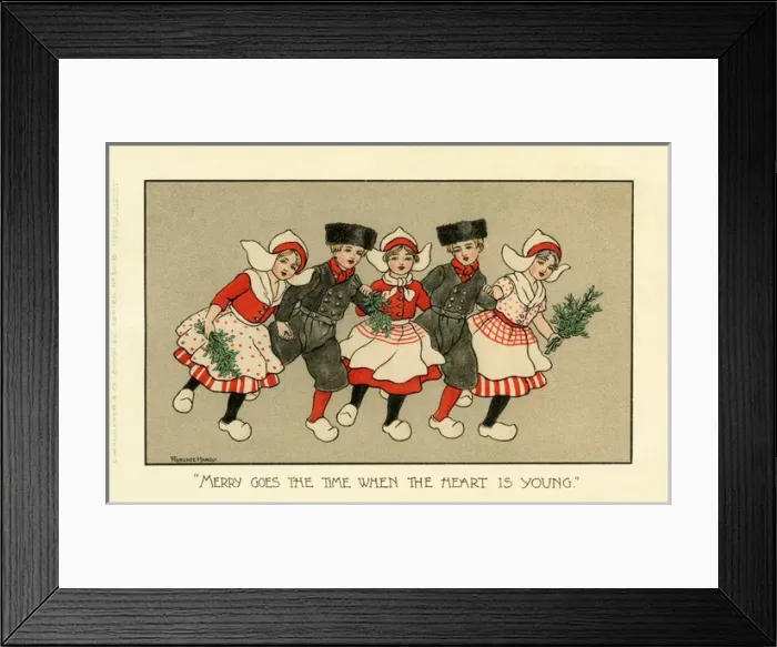 Framed Print : Dutch Christmas Framed Print : Dutch Christmas