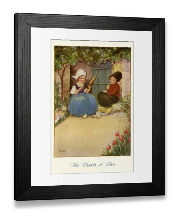 Framed Print : The dawn of love Framed Print : The dawn of love