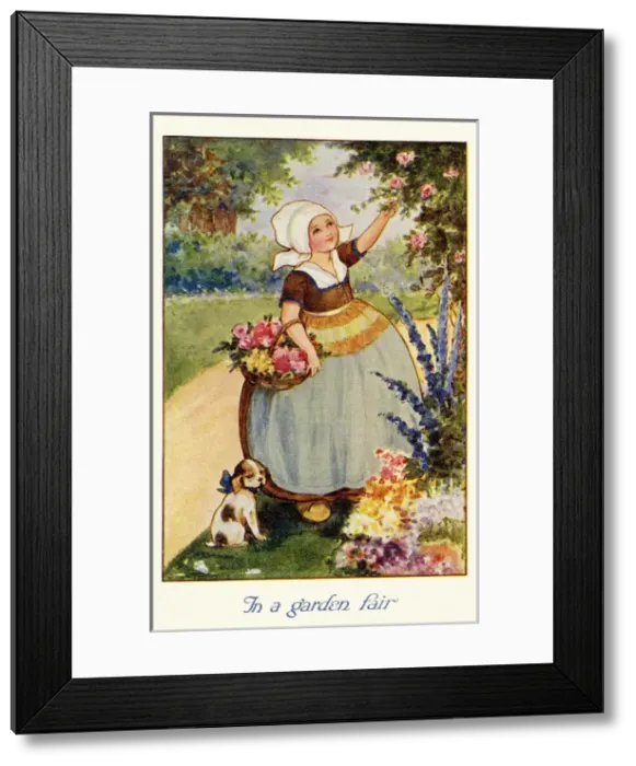 Framed Print : A garden fair Framed Print : A garden fair
