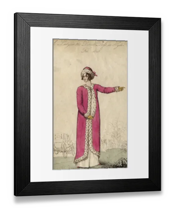 Framed Print : Hyde Park Parade Dress Framed Print : Hyde Park Parade Dress