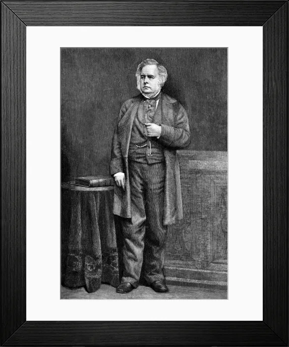 Framed Print : John Bright (Full Length Framed Print : John Bright (Full Length