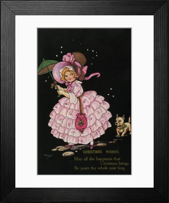 Framed Print : Girl in pink Framed Print : Girl in pink