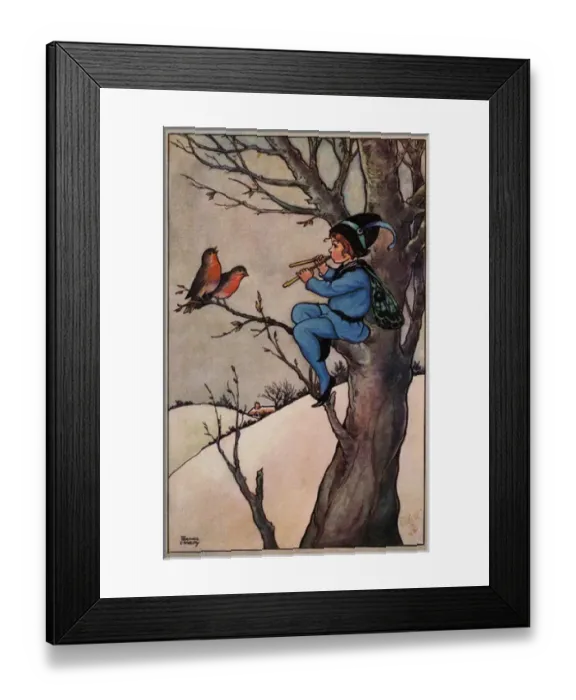 Framed Print : A fairy piper Framed Print : A fairy piper