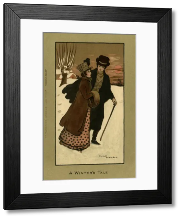 Framed Print : A winters tale Framed Print : A winters tale