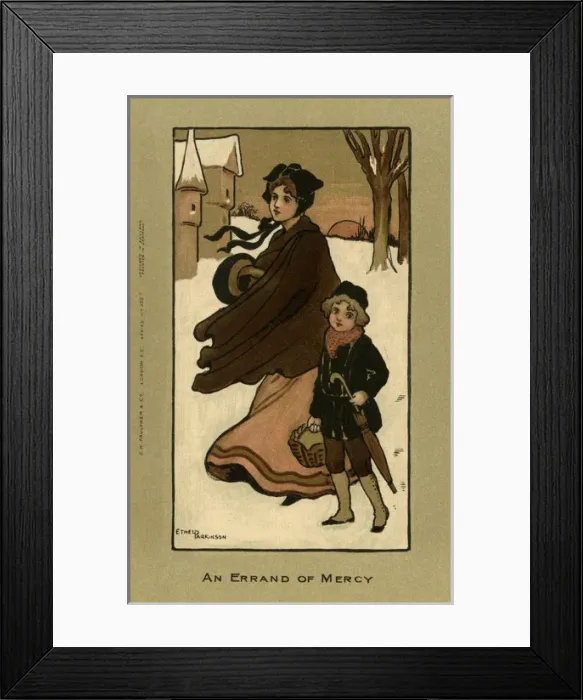Framed Print : An errand of mercy Framed Print : An errand of mercy
