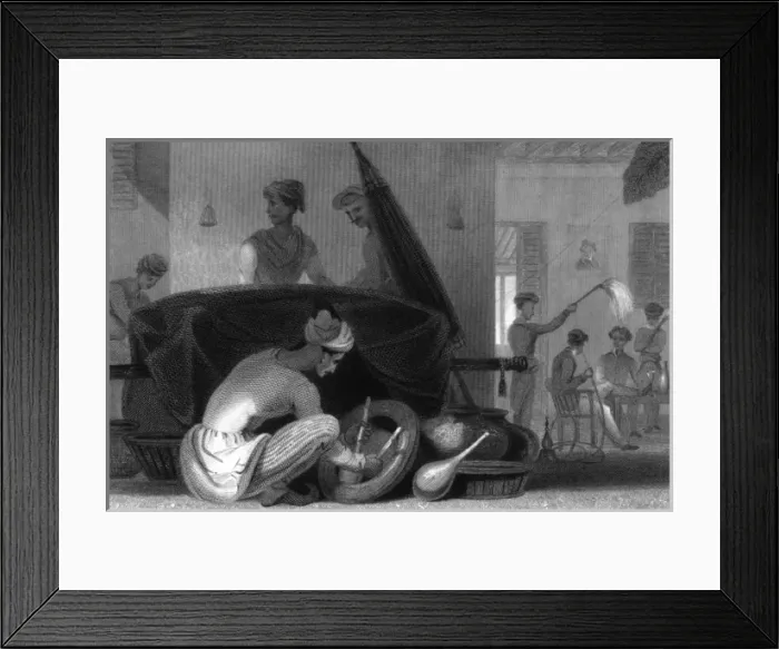 Framed Print : Water / Cooling / India 1838 Framed Print : Water / Cooling / India 1838