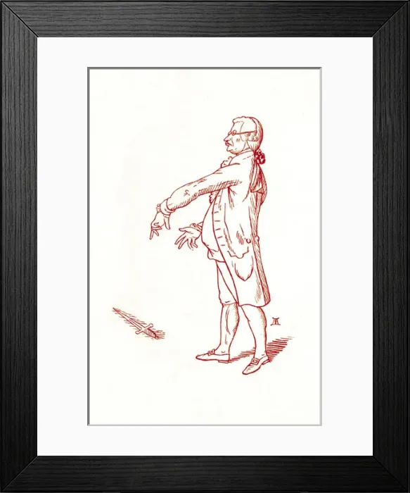 Framed Print : Burke (Gillray) Framed Print : Burke (Gillray)