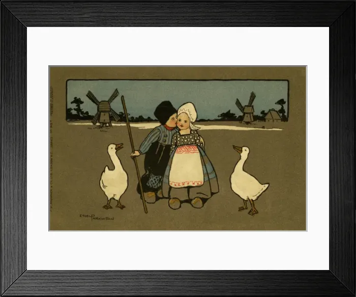 Framed Print : Dutch children Framed Print : Dutch children