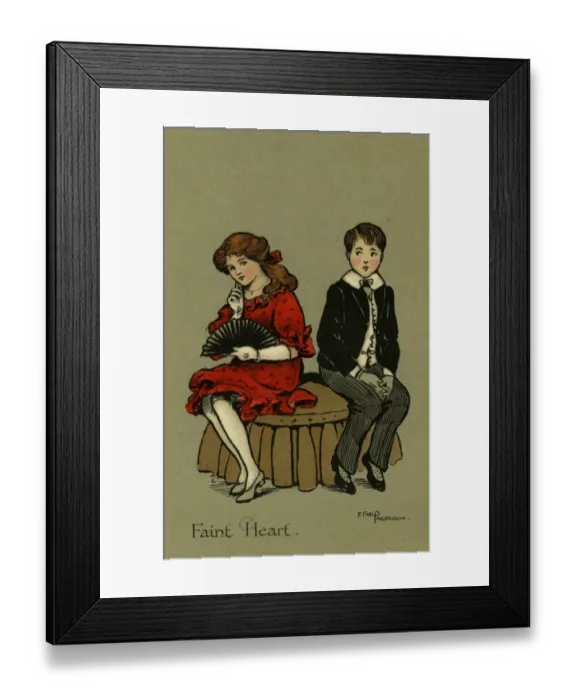 Framed Print : Faint heart Framed Print : Faint heart