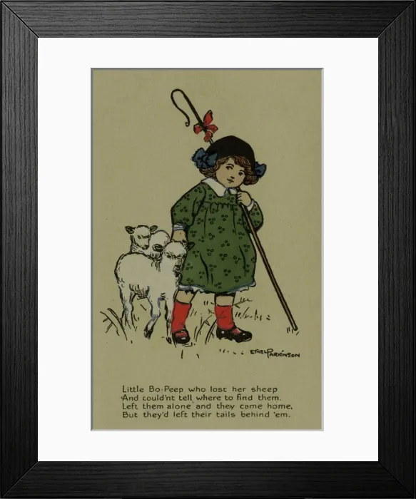 Framed Print : Nursery rhyme Framed Print : Nursery rhyme