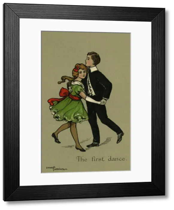 Framed Print : The first dance Framed Print : The first dance