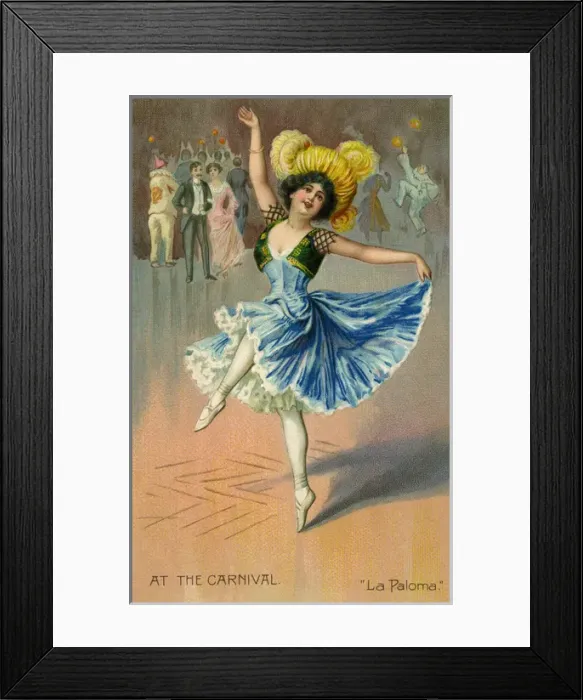 Framed Print : La Paloma at the carnival Framed Print : La Paloma at the carnival