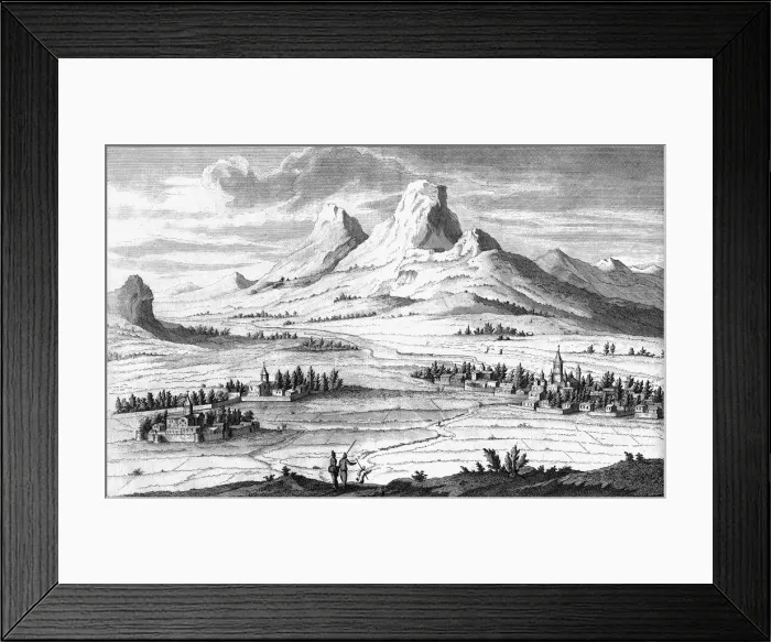 Framed Print : Turkey / Mount Ararat 18C Framed Print : Turkey / Mount Ararat 18C