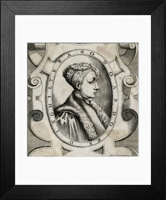 Framed Print : Edward Vi / Anon Eng Framed Print : Edward Vi / Anon Eng