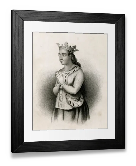 Framed Print : Margaret Anjou / Colborn Framed Print : Margaret Anjou / Colborn