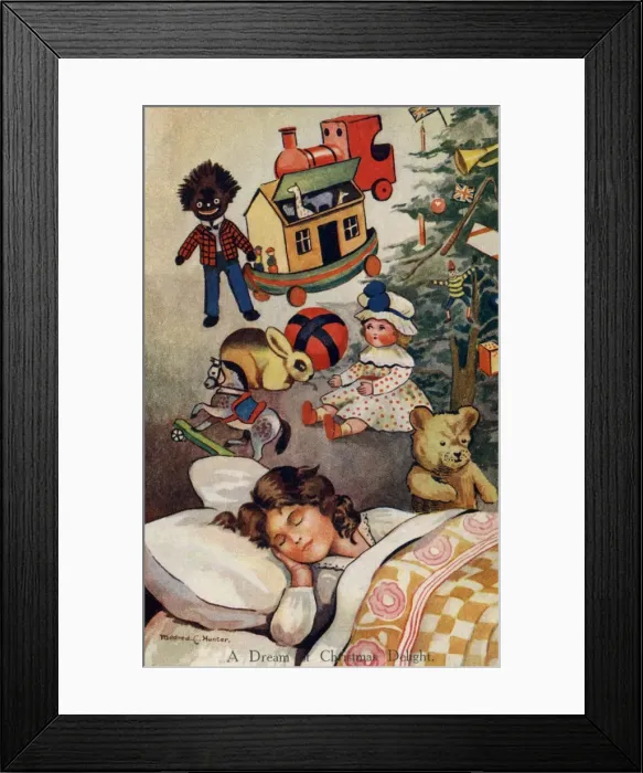 Framed Print : A dream at Christmas delight Framed Print : A dream at Christmas delight