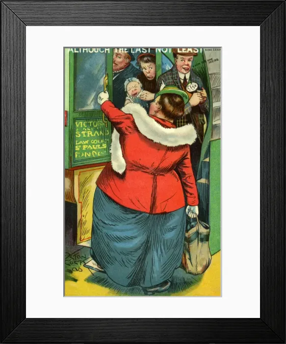 Framed Print : Lady on a bus Framed Print : Lady on a bus
