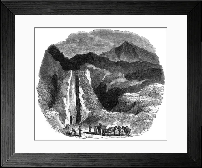 Framed Print : Metal / Lead Mine / 1840, Uk Framed Print : Metal / Lead Mine / 1840, Uk