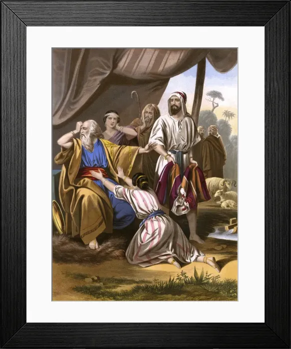 Framed Print : Jacob & Josephs Coat Framed Print : Jacob & Josephs Coat