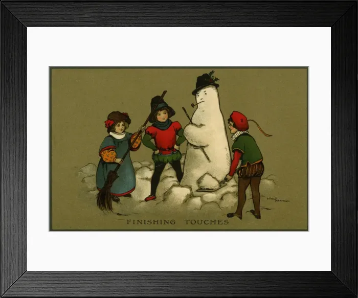 Framed Print : Finishing touches Framed Print : Finishing touches