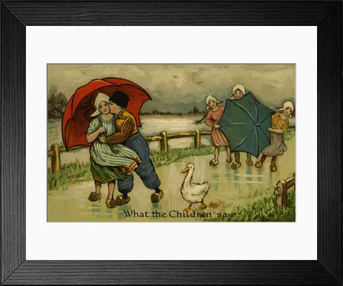 Framed Print : What the children saw Framed Print : What the children saw