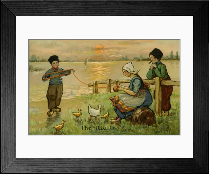 Framed Print : The rivals Framed Print : The rivals