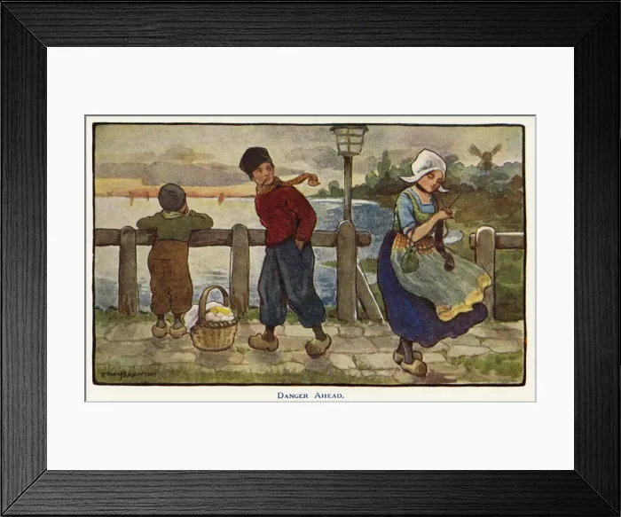 Framed Print : Danger ahead Framed Print : Danger ahead