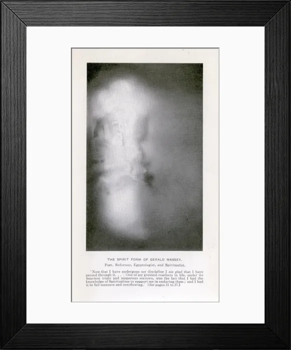 Framed Print : The Spirit form of Gerald Massey Framed Print : The Spirit form of Gerald Massey