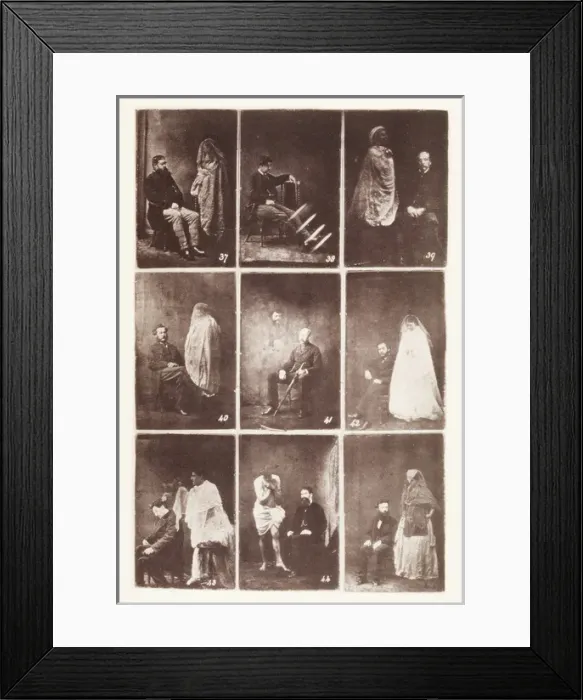 Framed Print : Victorian Men with spirits Framed Print : Victorian Men with spirits